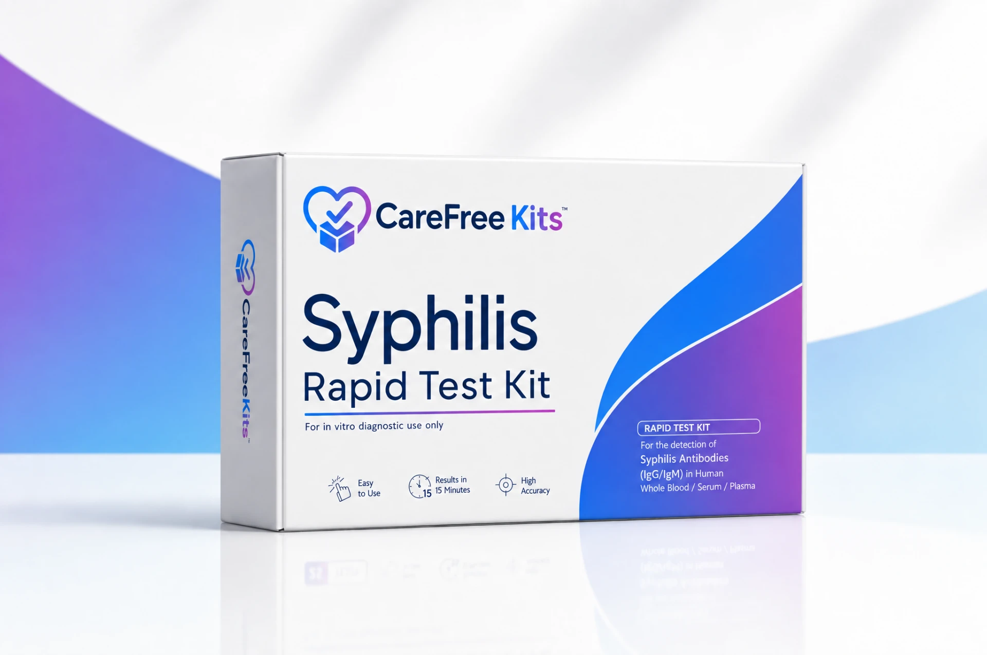 Syphilis Rapid Test Kit box