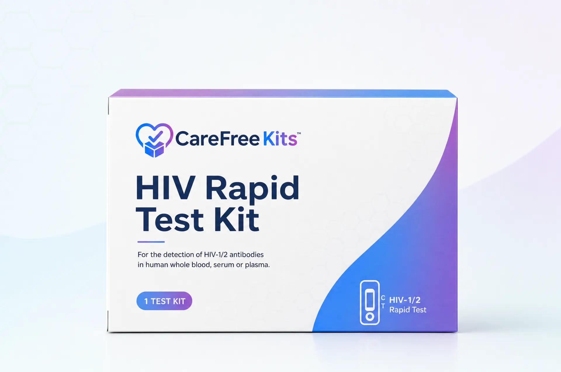 HIV Rapid Test Kit box