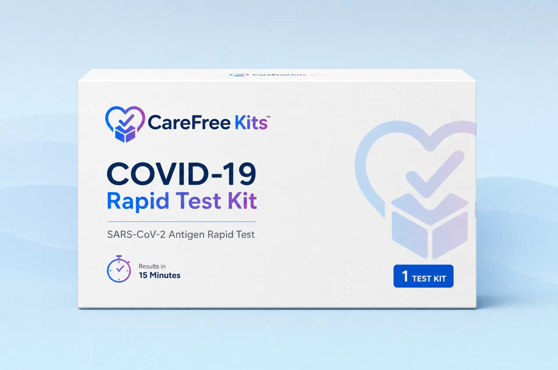 COVID-19 Rapid Test Kit box