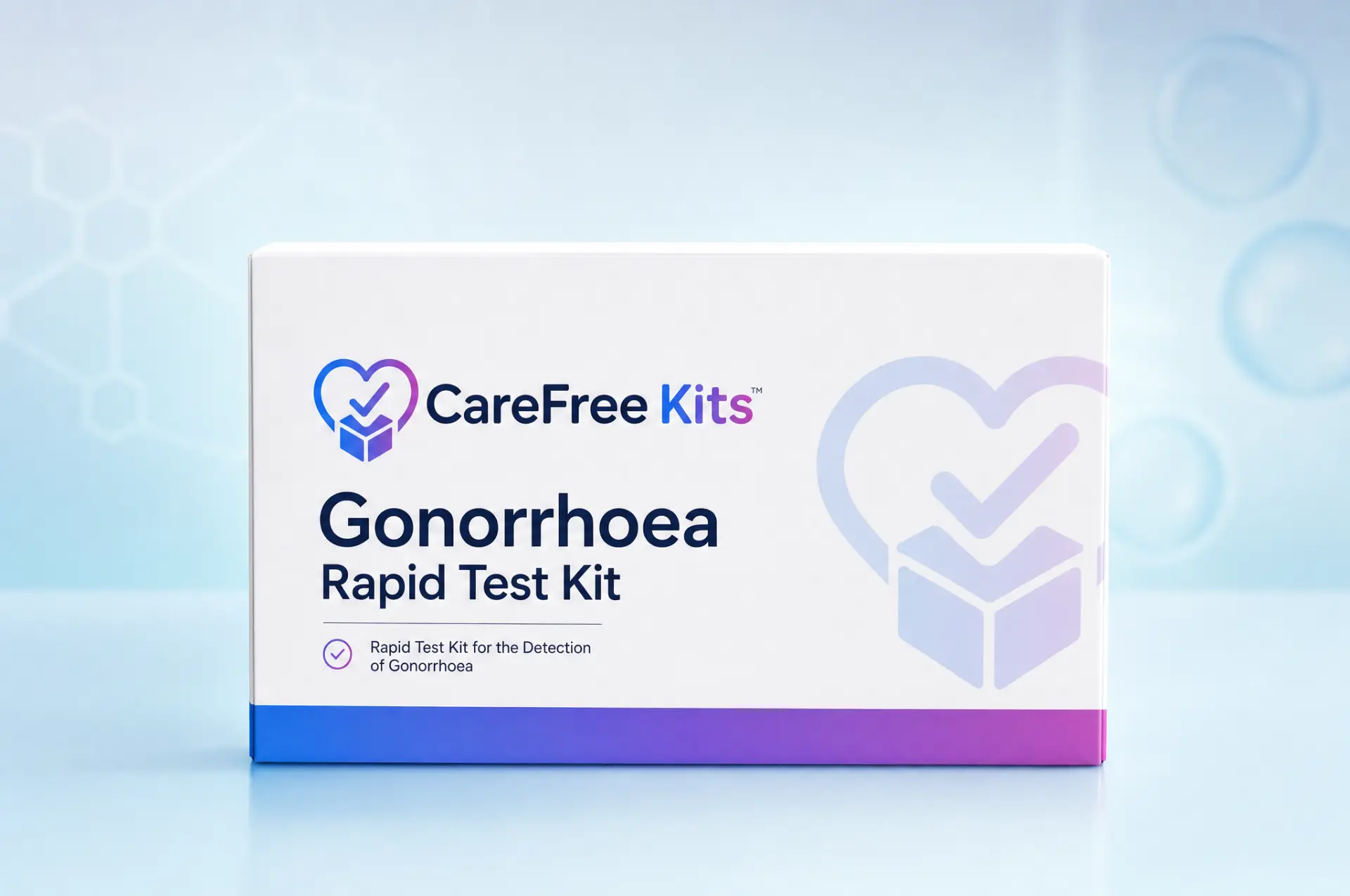 Gonorrhoea Rapid Test Kit box